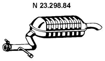 ERNST 380 12 6 Глушник вихлопних газів кінцевий