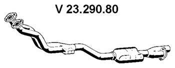 TESH 260764 Передглушувач вихлопних газів