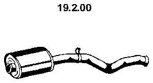 EBERSPACHER 19200 Передглушувач вихлопних газів