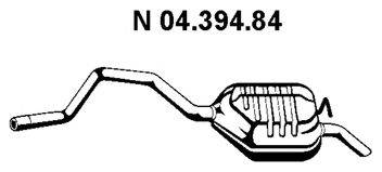FORD 6905708 Глушник вихлопних газів кінцевий