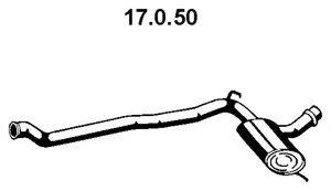 TESH 240573 Передглушувач вихлопних газів