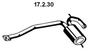 TESH 240221 Передглушувач вихлопних газів