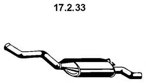 TESH 240325 Глушник вихлопних газів кінцевий