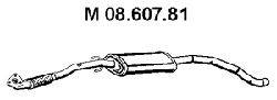 TESH 270728 Середній глушник вихлопних газів