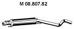 OPEL 58 52 499 Середній глушник вихлопних газів