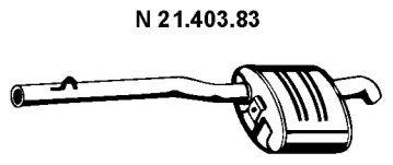 BMW 18 30 7 806 819 Глушник вихлопних газів кінцевий