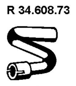 TESH 110183 Труба вихлопного газу