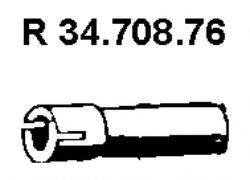 TESH 110287 Труба вихлопного газу