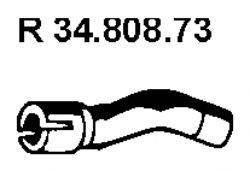 TESH 110351 Труба вихлопного газу