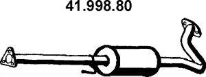 TESH 240738 Середній глушник вихлопних газів