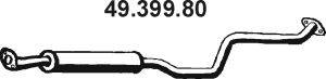 MAZDA FP50-40-300 Середній глушник вихлопних газів