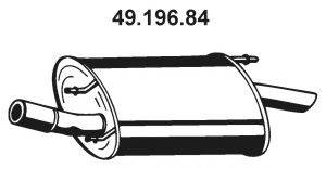 ERNST 310 05 5 Глушник вихлопних газів кінцевий