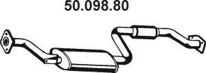 TESH 260892 Середній глушник вихлопних газів