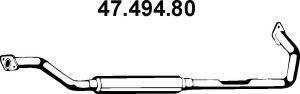 TESH 260841 Середній глушник вихлопних газів