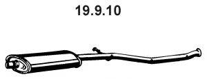 IMASAF 260950 Середній глушник вихлопних газів