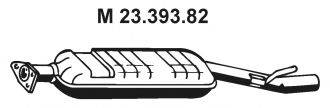 TESH 210640 Середній глушник вихлопних газів