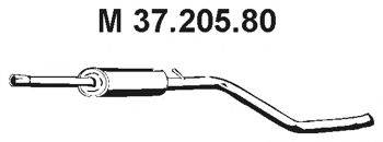 DACIA 8200906479 Середній глушник вихлопних газів