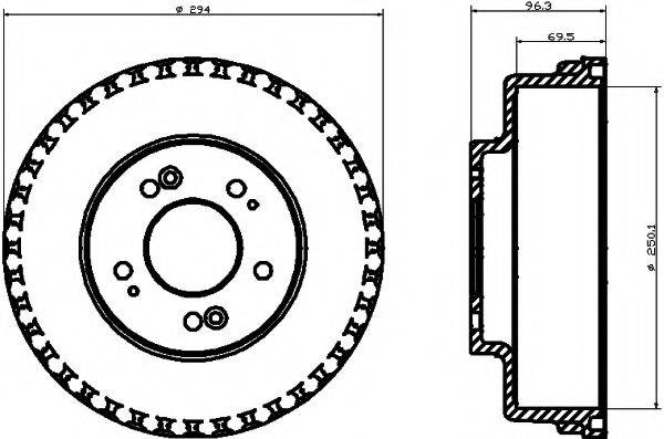 MINTEX MBD283