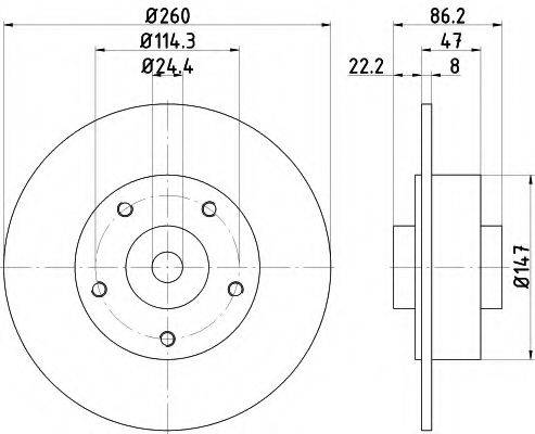 MINTEX MDC2374