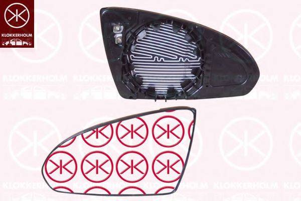 NISSAN 96366 AU320 Дзеркальне скло, зовнішнє дзеркало