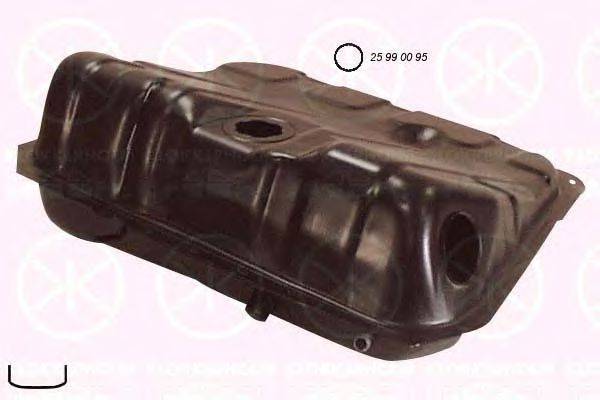 FORD 6 166 800 Паливний бак