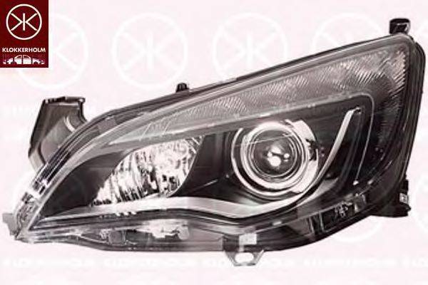OPEL 12 16 708 Основна фара