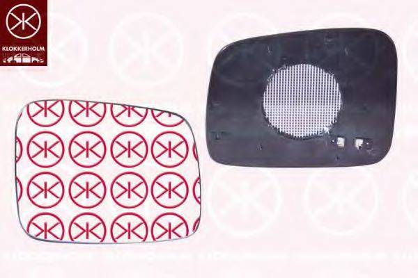 VW 701 857 522B Дзеркальне скло, зовнішнє дзеркало