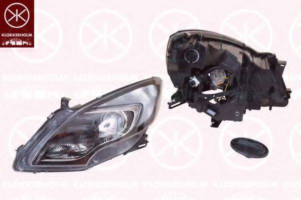 OPEL 12 16 711 Основна фара