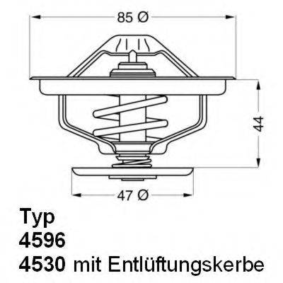LIEBHERR 738 0513 Термостат, охолоджуюча рідина