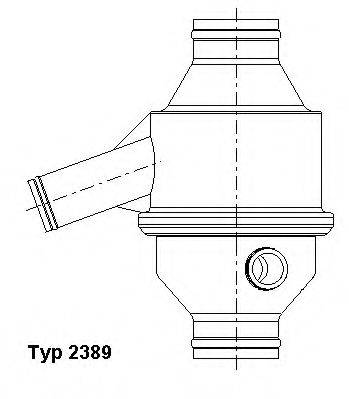 RENAULT 77 00 024 756 Термостат, охолоджуюча рідина