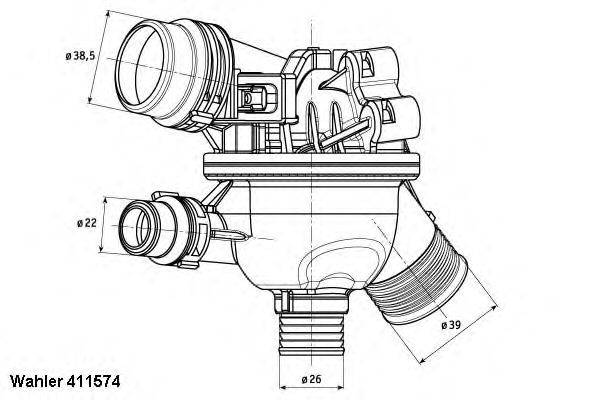 WAHLER 411574.102D