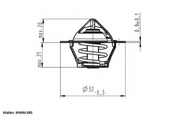WAHLER 410806.88D