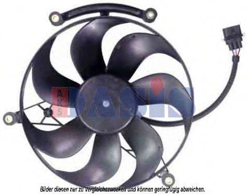 AKS DASIS VW7516 Вентилятор, охолодження двигуна