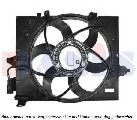 AKS DASIS BW7531 Вентилятор, конденсатор кондиціонера