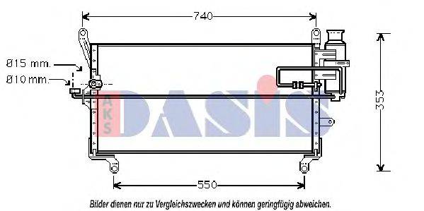 AKS DASIS FT5178D Конденсатор, кондиціонер