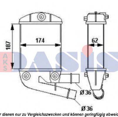 AKS DASIS 1770011 Інтеркулер
