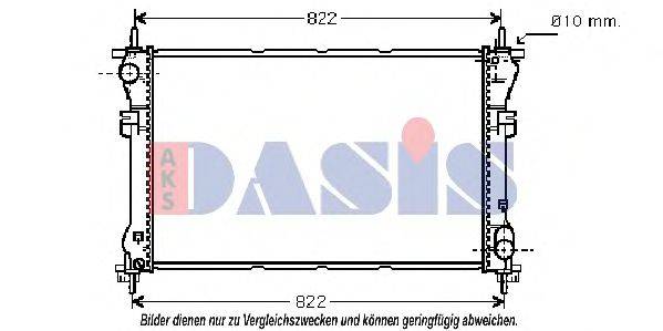 FORD YC1H8005JC Радіатор, охолодження двигуна