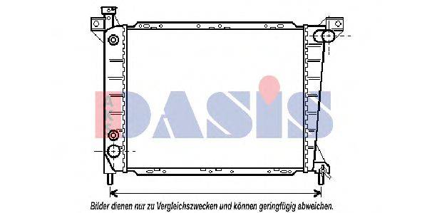 AKS DASIS FD2246 Радіатор, охолодження двигуна