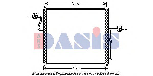 AKS DASIS 18005358 Конденсатор, кондиціонер