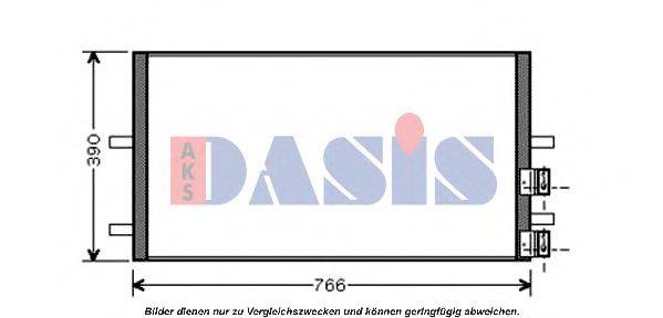 AKS DASIS FD5407 Конденсатор, кондиціонер
