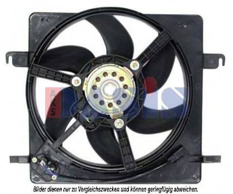 FORD 97KB8C607BE Вентилятор, охолодження двигуна