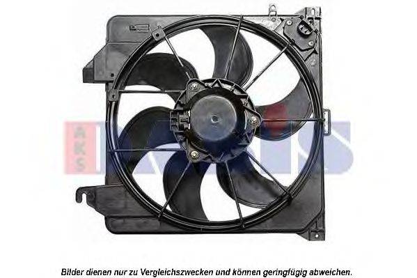 FORD 2T148C607AD Вентилятор, охолодження двигуна