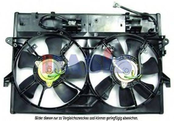 AKS DASIS MZ7524 Вентилятор, охолодження двигуна