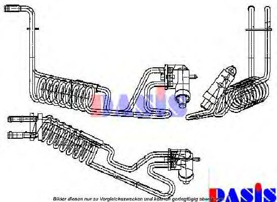 AKS DASIS 0393101 Теплообмінник, опалення салону