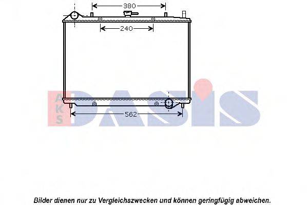 OPEL 1302088 Радіатор, охолодження двигуна