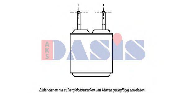 AKS DASIS OL6114 Теплообмінник, опалення салону