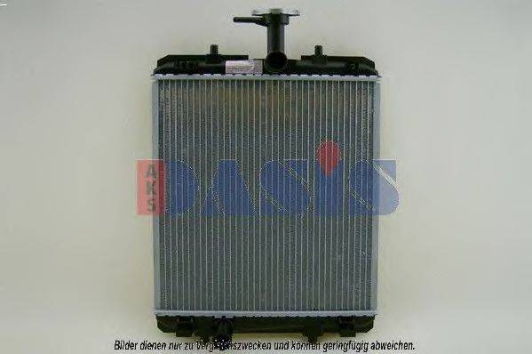 AKS DASIS 9643725480 Радіатор, охолодження двигуна