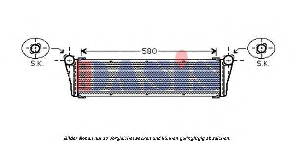 AKS DASIS PR2053 Радіатор, охолодження двигуна