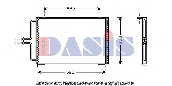 AKS DASIS RT5236 Конденсатор, кондиціонер