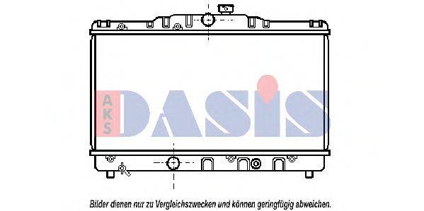 AKS DASIS 3200701 Радіатор, охолодження двигуна